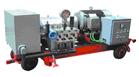 water jet cleaning machine